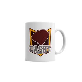 Baskı Dükkanı KB4823 Dashy Red Cap Porselen Kupa Bardak