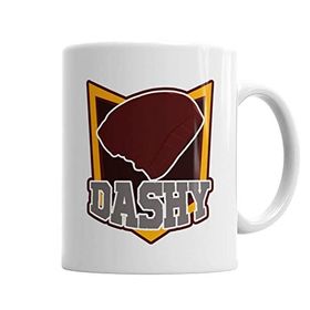 Baskı Dükkanı KB4823 Dashy Red Cap Porselen Kupa Bardak