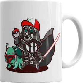 Baskı Dükkanı KB4832 Darth Ash Vader Porselen Kupa Bardak
