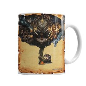 Baskı Dükkanı KB4834 Dark Souls Tribute Porselen Kupa Bardak
