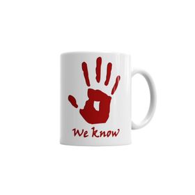 Baskı Dükkanı KB4840 Dark Brotherhood Porselen Kupa Bardak