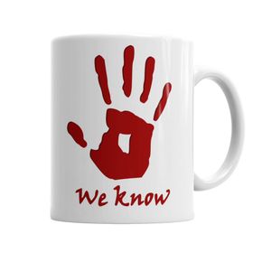 Baskı Dükkanı KB4840 Dark Brotherhood Porselen Kupa Bardak