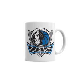 Baskı Dükkanı KB4844 Dallas Mavericks Porselen Kupa Bardak