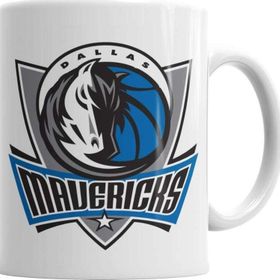 Baskı Dükkanı KB4844 Dallas Mavericks Porselen Kupa Bardak