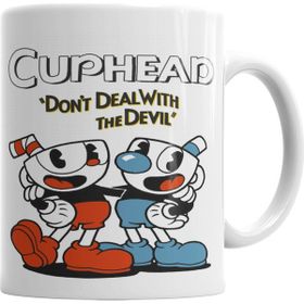 Baskı Dükkanı KB4849 Cuphead Two Porselen Kupa Bardak