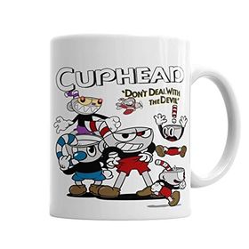 Baskı Dükkanı KB4852 Cuphead One Porselen Kupa Bardak