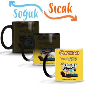 Baskı Dükkanı KB4853 Cuphead Dont Deal With The Devil Porselen Kupa Bardak
