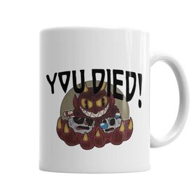 Baskı Dükkanı KB4854 Cuphead 02 Porselen Kupa Bardak