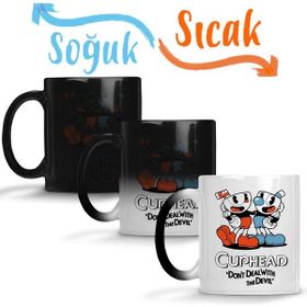 Baskı Dükkanı KB4854 Cuphead 02 Porselen Kupa Bardak