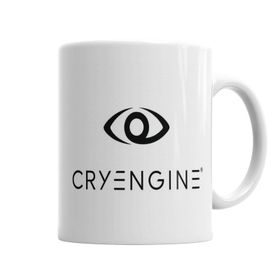 Baskı Dükkanı KB4862 Cryengine Porselen Kupa Bardak