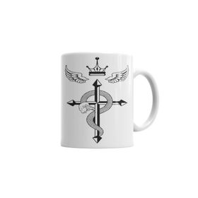 Baskı Dükkanı KB4863 Cruz De Flamel Porselen Kupa Bardak