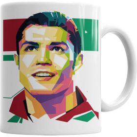 Baskı Dükkanı KB4875 Cristiano Ronaldo Porselen Kupa Bardak