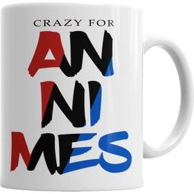Baskı Dükkanı KB4880 Crazy For Annımes Animes Porselen Kupa Bardak