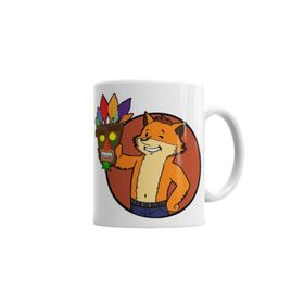 Baskı Dükkanı KB4883 Crash Bandicoot Vault Boy Porselen Kupa Bardak