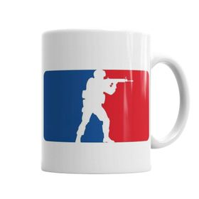 Baskı Dükkanı KB4886 Counter Strike League Porselen Kupa Bardak