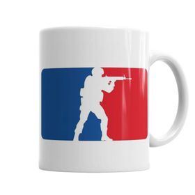 Baskı Dükkanı KB4886 Counter Strike League Porselen Kupa Bardak