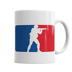 Baskı Dükkanı KB4886 Counter Strike League Porselen Kupa Bardak