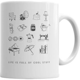 Baskı Dükkanı KB4896 Cool Stuff Branca Porselen Kupa Bardak