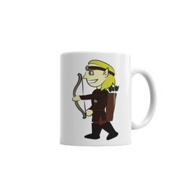 Baskı Dükkanı KB4902 Elfo Cartoon Porselen Kupa Bardak