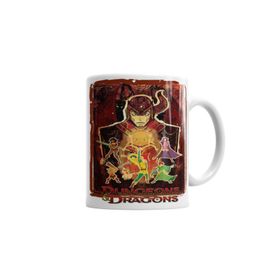 Baskı Dükkanı KB4906 Dungeons Dragons Caverna Do Dragao Porselen Kupa Bardak