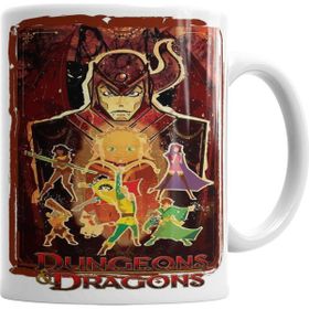 Baskı Dükkanı KB4906 Dungeons Dragons Caverna Do Dragao Porselen Kupa Bardak