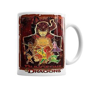 Baskı Dükkanı KB4906 Dungeons Dragons Caverna Do Dragao Porselen Kupa Bardak