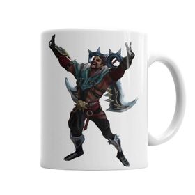 Baskı Dükkanı KB4908 Draven Porselen Kupa Bardak