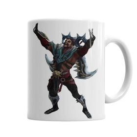 Baskı Dükkanı KB4908 Draven Porselen Kupa Bardak