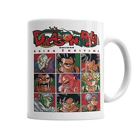Baskı Dükkanı KB4914 Dragon Ball Z Membros Quadro Porselen Kupa Bardak