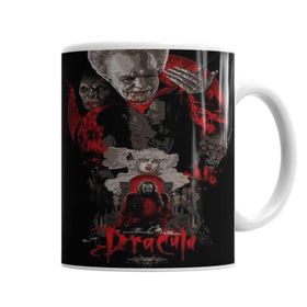 Baskı Dükkanı KB4927 Dracula Porselen Kupa Bardak