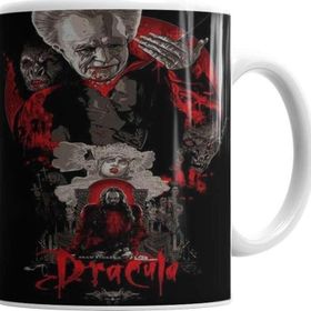 Baskı Dükkanı KB4927 Dracula Porselen Kupa Bardak