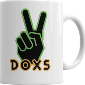 Baskı Dükkanı KB4929 Doxss Porselen Kupa Bardak