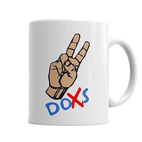Baskı Dükkanı KB4930 Doxs Porselen Kupa Bardak