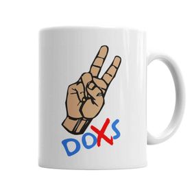 Baskı Dükkanı KB4930 Doxs Porselen Kupa Bardak