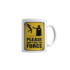 Baskı Dükkanı KB4942 Dont Use The Force Porselen Kupa Bardak