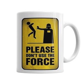 Baskı Dükkanı KB4942 Dont Use The Force Porselen Kupa Bardak