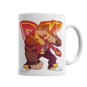 Baskı Dükkanı KB4943 Donkey Kong Maymun Porselen Kupa Bardak