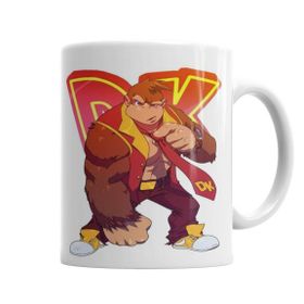 Baskı Dükkanı KB4943 Donkey Kong Maymun Porselen Kupa Bardak