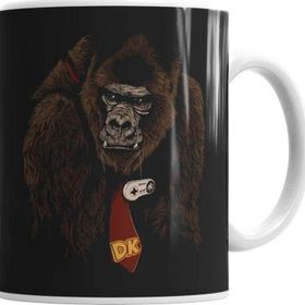 Baskı Dükkanı KB4944 Donkey Kong Porselen Kupa Bardak
