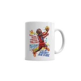 Baskı Dükkanı KB496 For Me To Rise Kobe Bryant Porselen Kupa Bardak