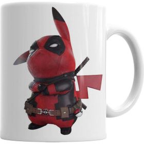 Baskı Dükkanı KB4980 Desenho Deadpool Porselen Kupa Bardak
