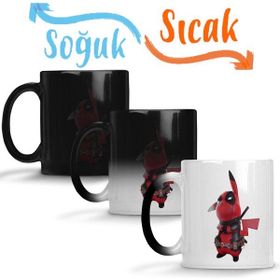 Baskı Dükkanı KB4980 Desenho Deadpool Porselen Kupa Bardak