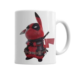 Baskı Dükkanı KB4980 Desenho Deadpool Porselen Kupa Bardak