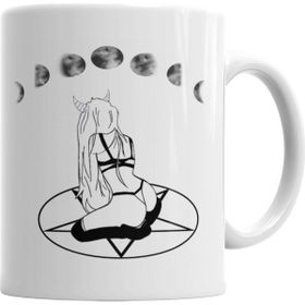 Baskı Dükkanı KB4985 Demonia Porselen Kupa Bardak