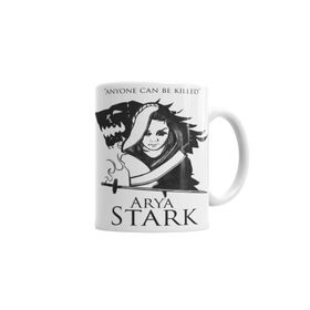 Baskı Dükkanı KB50 Arya Stark Porselen Kupa Bardak