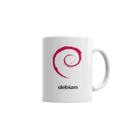 Baskı Dükkanı KB5000 Debian Porselen Kupa Bardak