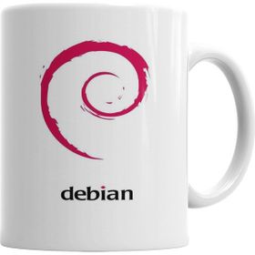 Baskı Dükkanı KB5000 Debian Porselen Kupa Bardak