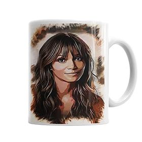 Baskı Dükkanı KB5004 Halle Berry Porselen Kupa Bardak