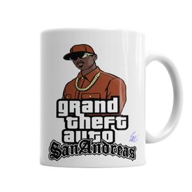 Baskı Dükkanı KB5014 Gta Sanandreas Porselen Kupa Bardak