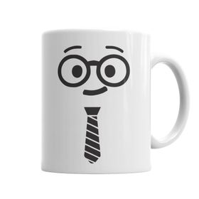 Baskı Dükkanı KB5017 Gravata Nerd Kravat Porselen Kupa Bardak